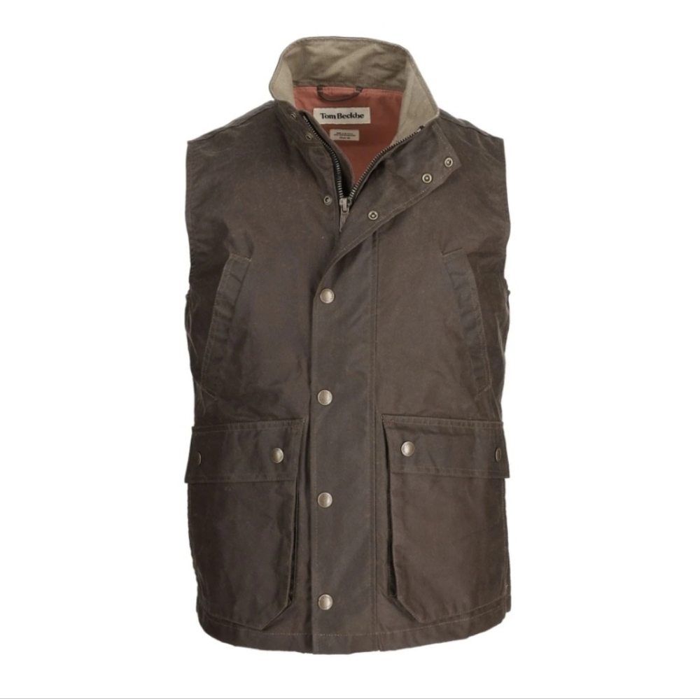 Tom Beckbe Kinsman Vest Rye Medium NWT